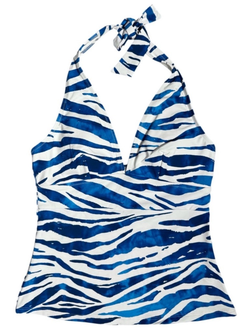 Tommy Bahama Palm Modern Zanzebra Tankini Top - Picture 4 of 9